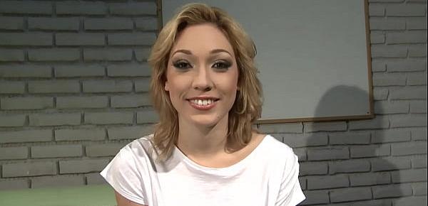  Interviewed Lily Labeau, before, and after her scene.